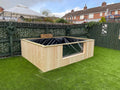 10x10x3ft with viewing window