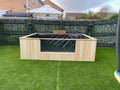 10x8x3 ft with viewing window